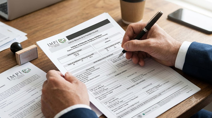 Solicitud de registro de marca ante el IMPI